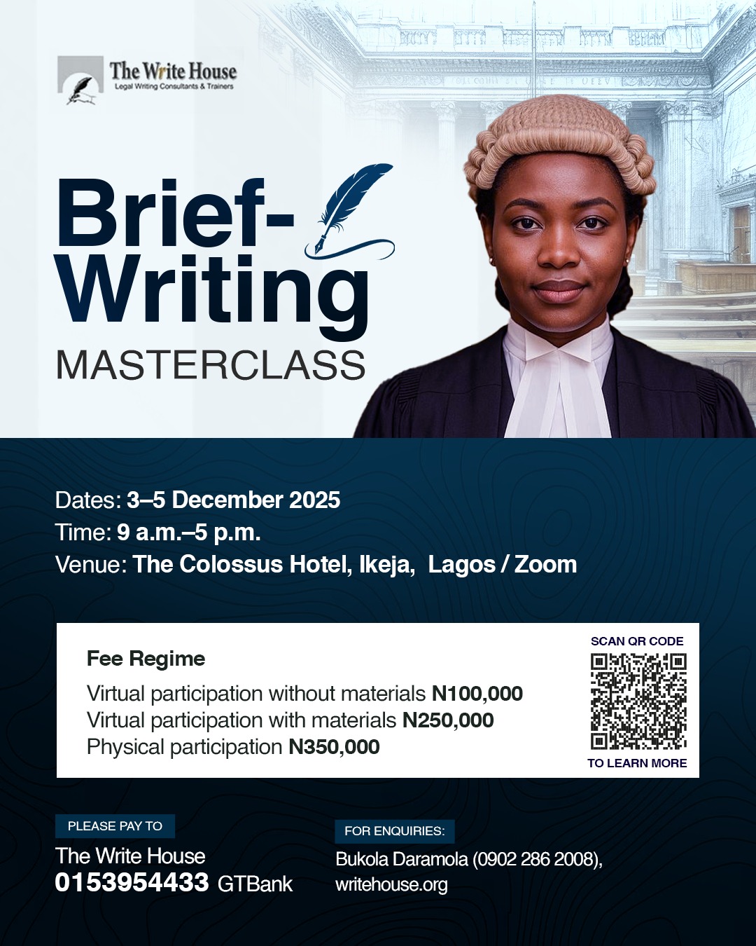 legal writing training<br />
